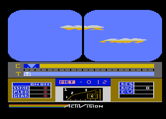 Space Shuttle screenshot 3 for Atari 5200